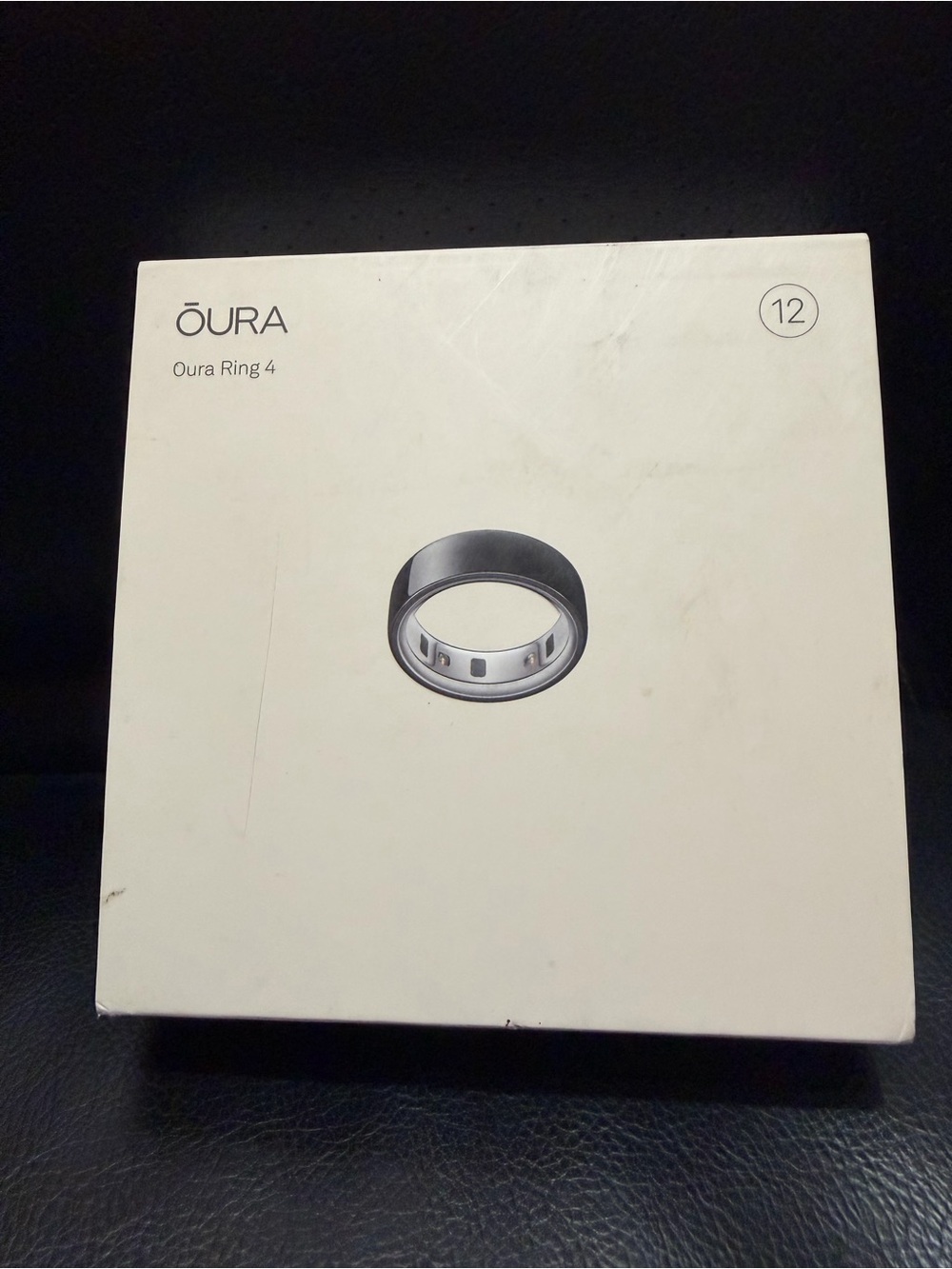 Oura Ring 4 Smart Wellness Ring — Black by Oura